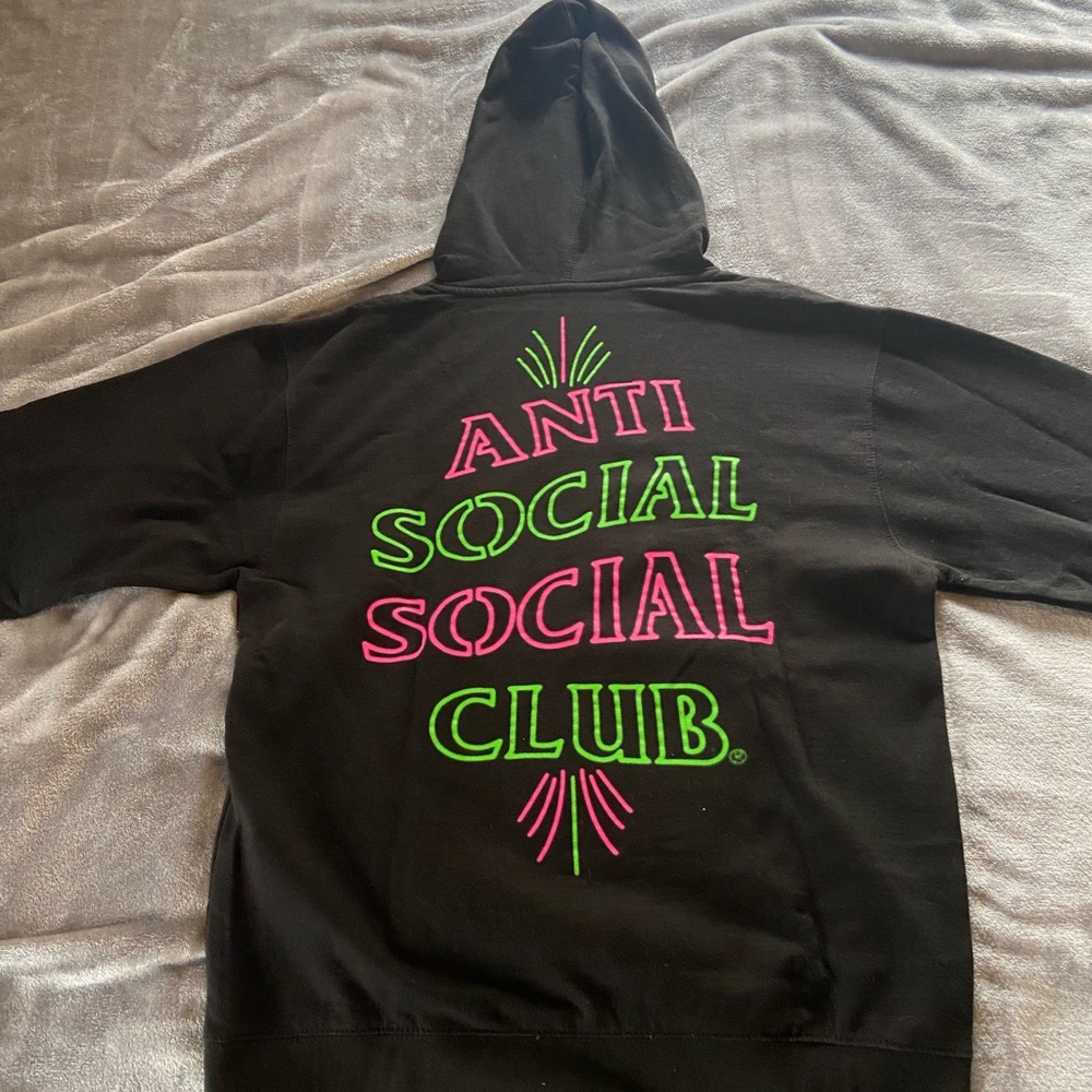 Anti Social Social Club 777 FW19 Hoodie ASSC Black